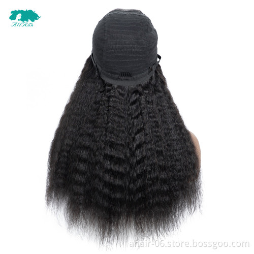 180 density human hair 4*4 lace wigs for black women